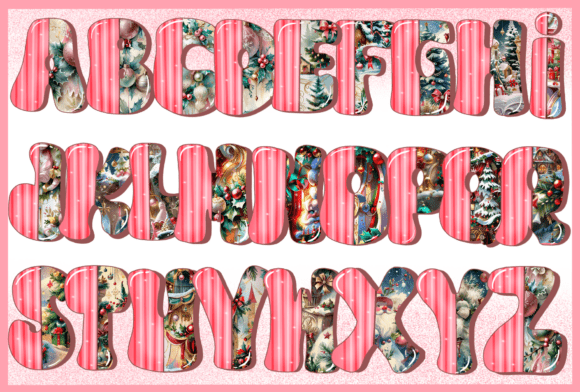 Christmas Party Font - Preview 1