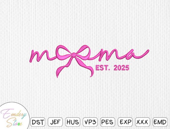 Coquette Mama Embroidered Shirt