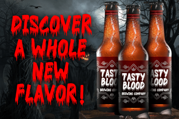 Dripping Blood Font - Preview 1