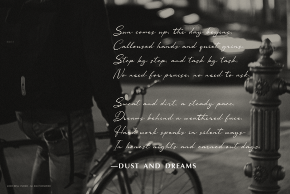 Hughorainy Font PNG with transparent background - Preview 3