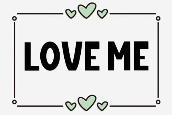 Lucky Place Font PNG with transparent background - Preview 1
