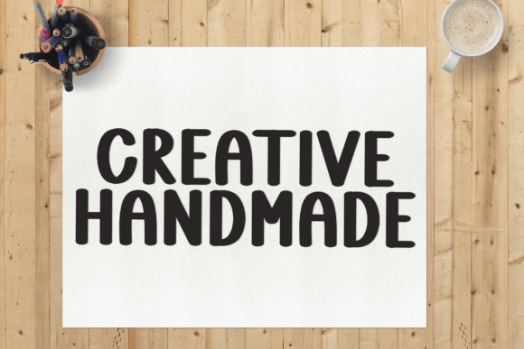 Mister Pudding Font PNG with transparent background - Preview 4