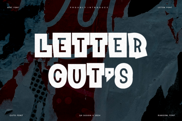 Ransom Ecinzer Font PNG with transparent background - Preview 1
