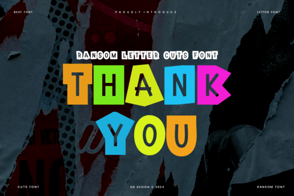 Ransom Ecinzer Font PNG with transparent background - Preview 5