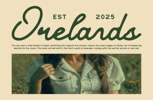 Senley Font PNG with transparent background - Preview 4