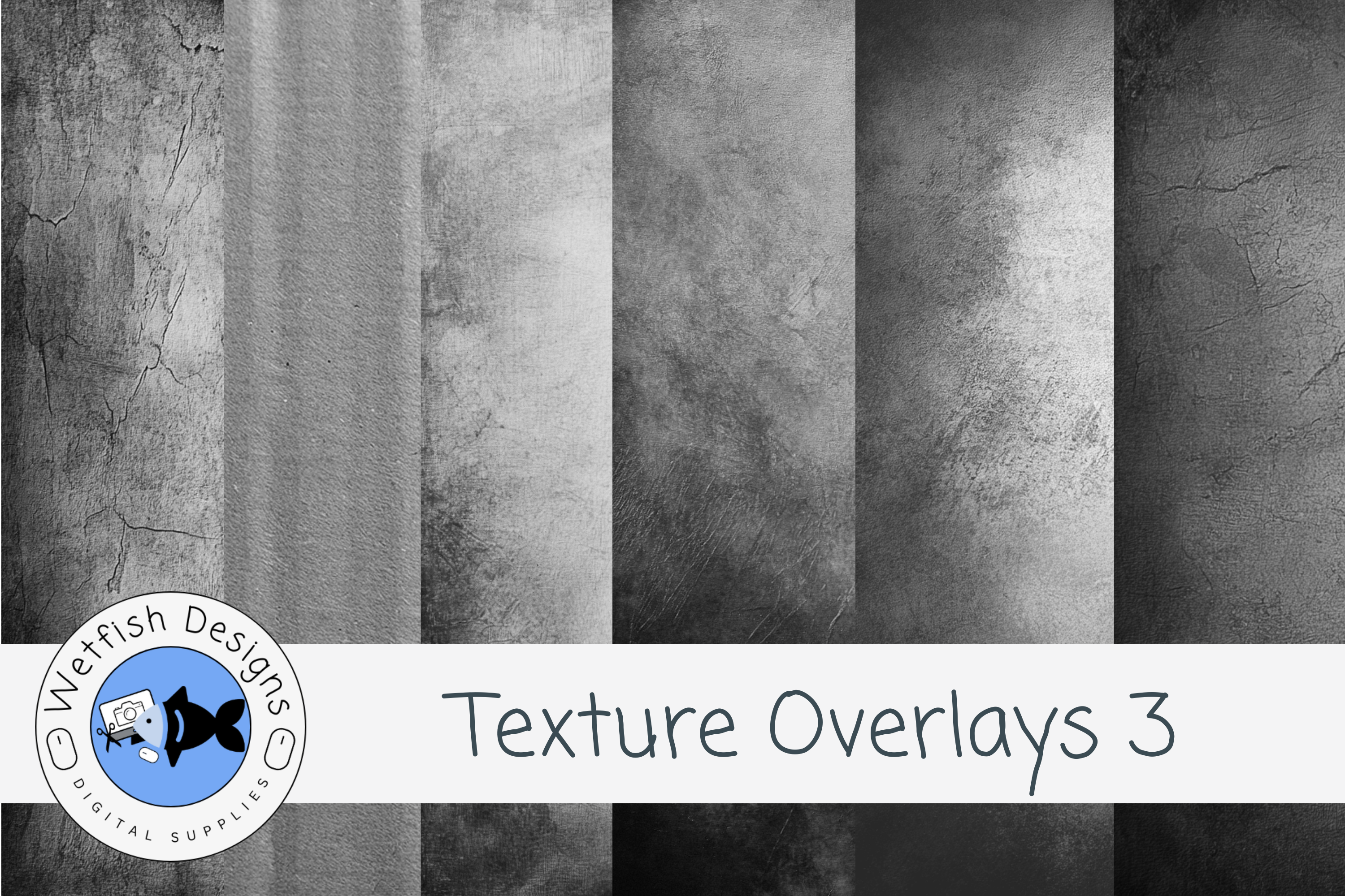 Texture Overlays 3 Graphic by Wetfish Designs · Creative Fabrica