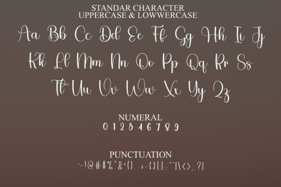 Angelia Font - Preview 2