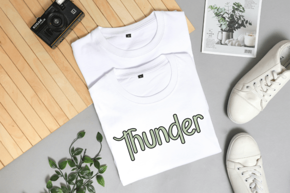Border Font - Preview 1