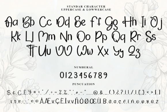 Border Font - Preview 3