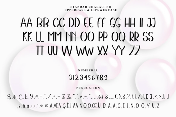 Fruit Font - Preview 3