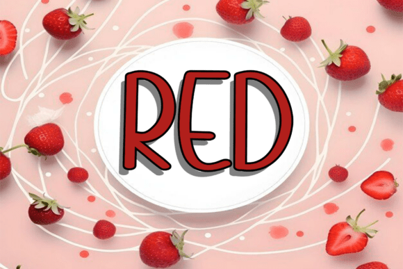 Fruit Font - Preview 4