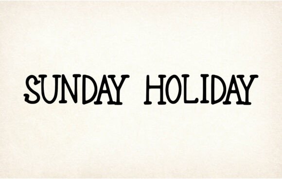 Good Morning Font - Preview 1