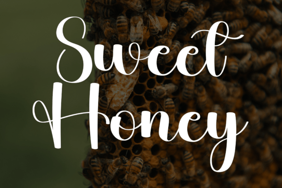 Honeystay Font PNG with transparent background - Preview 6