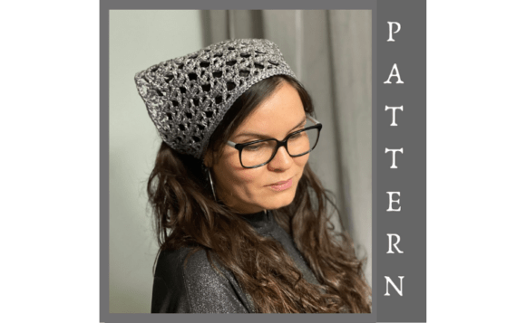 Kerchief Crochet Pattern Bbandana Monaco