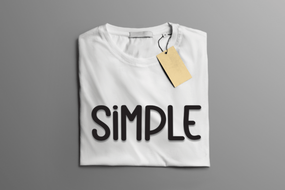 Present Farmhouse Font PNG with transparent background - Preview 1
