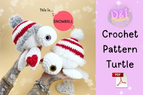 Turtle Crochet Pattern Amigurumi Pdf