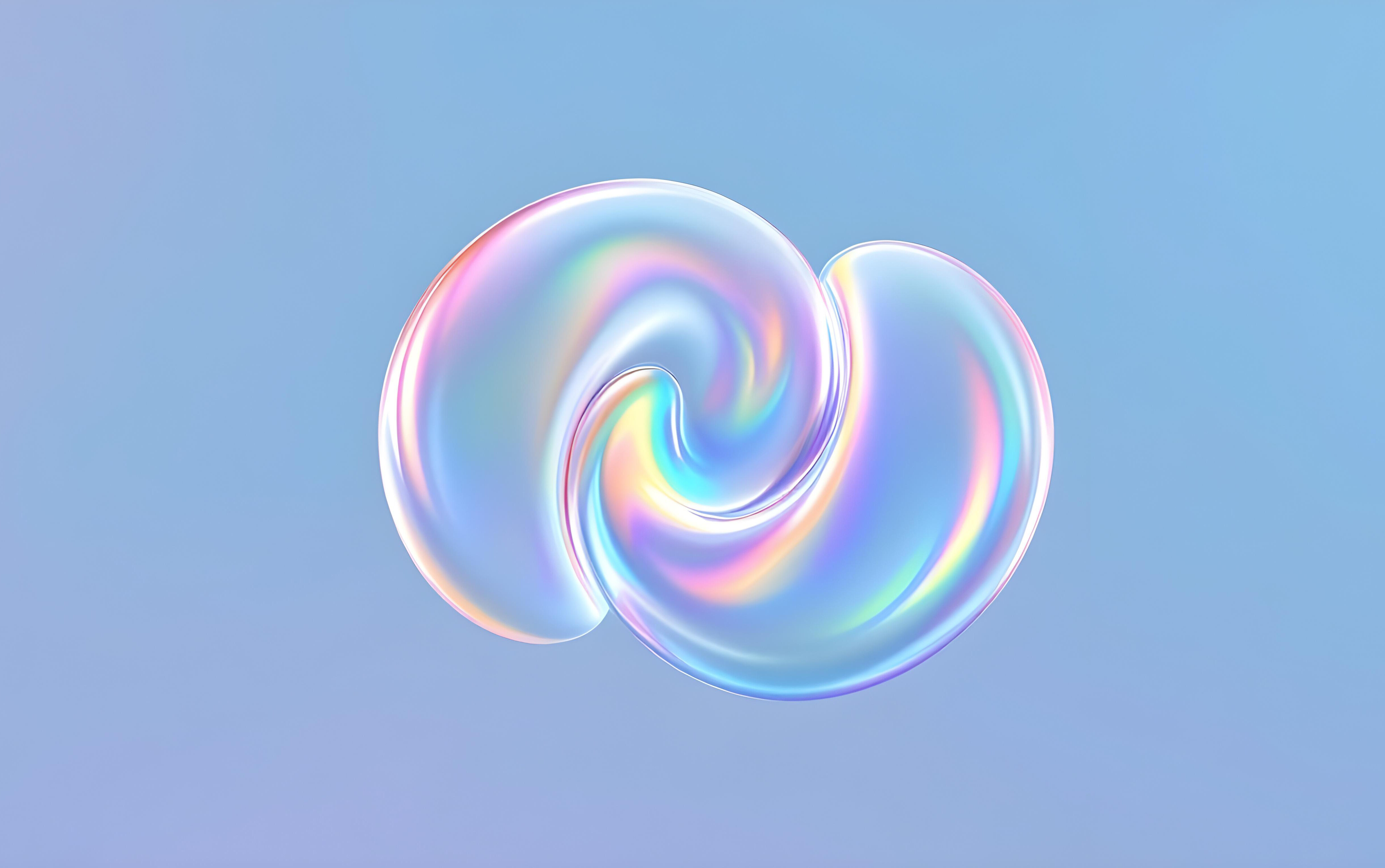 Simetrical Objects 3D Abstract Symmetrical Object with Blue Graphic by designerfiroj ...