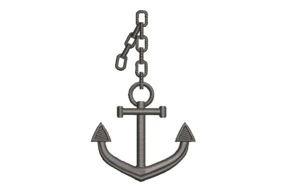 Anchor with Chain
