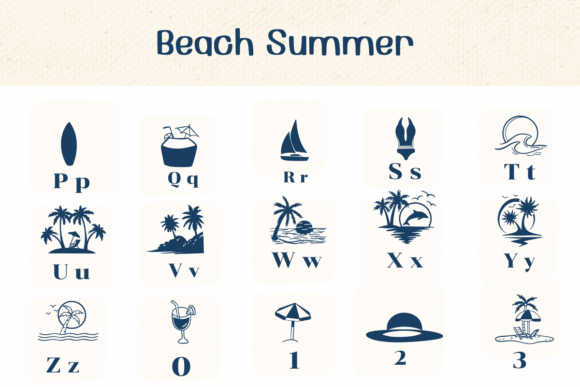 Beach Summer Font - Preview 2