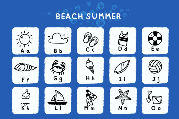 Beach Summer Font - Preview 1