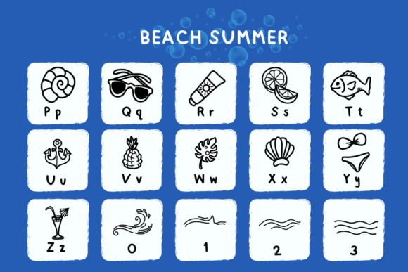 Beach Summer Font - Preview 2