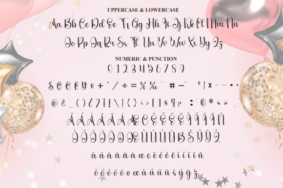 Birthday Font - Preview 6