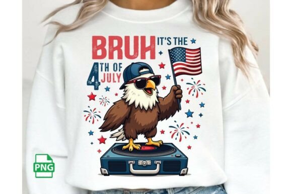 Bruh Its 4th Of July Funny Kids Png