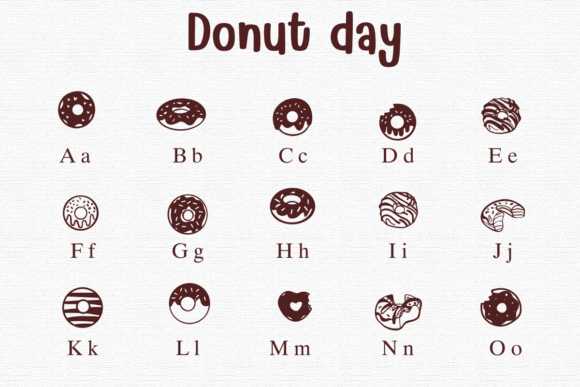 Donut Day Font - Preview 1