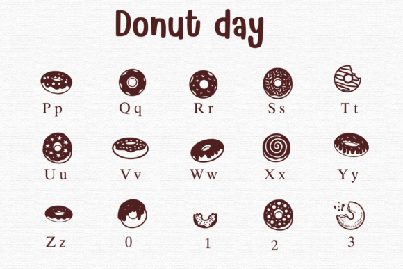 Donut Day Font - Preview 2