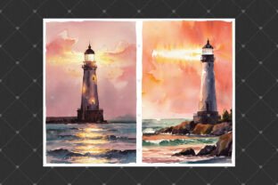 Lighthouse Junk Journal Pages Kit Graphic by CraftyKittyArt · Creative ...