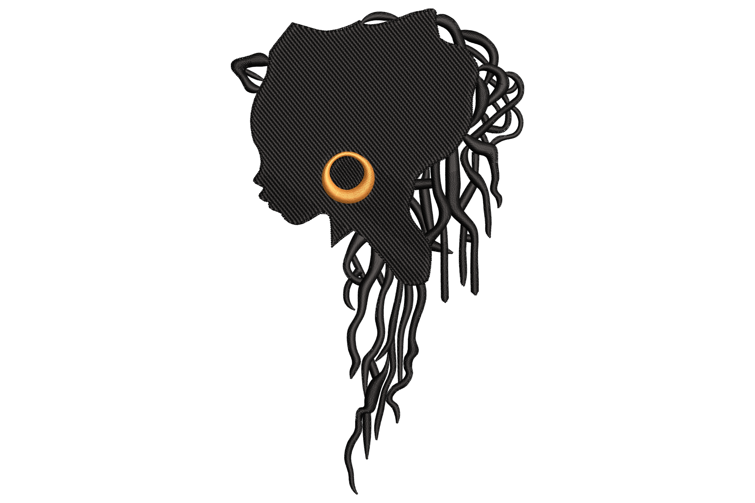 African Woman Head