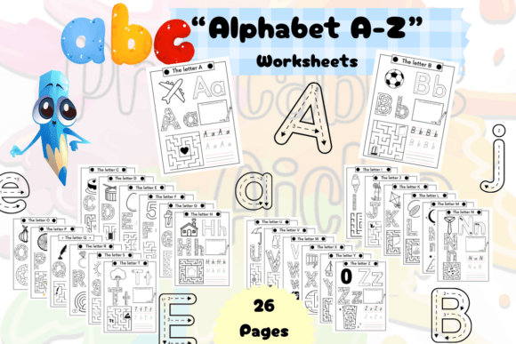 Alphabet "C" Mini Book. Graphic by PrintablesByAicha · Creative Fabrica