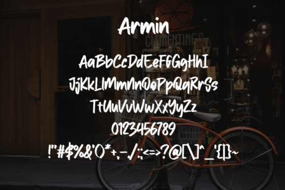 Armin Font - Preview 1