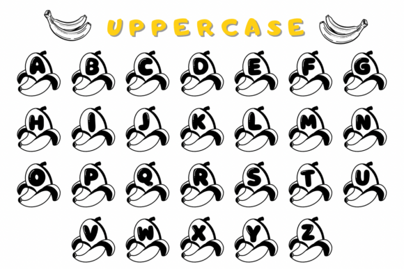 Banana Cute Font - Preview 2