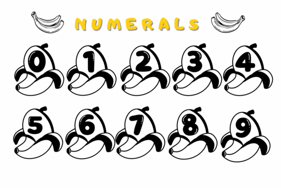 Banana Cute Font - Preview 3