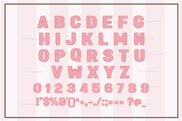 Baseball Home Run Font - Preview 3