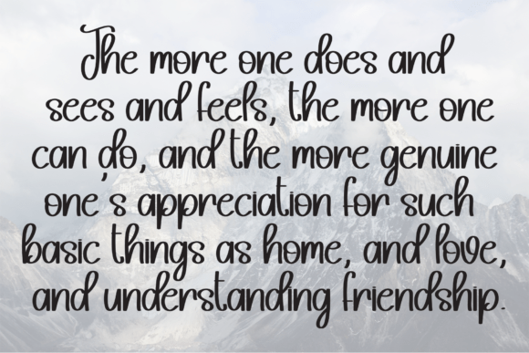 Birthday Font - Preview 5