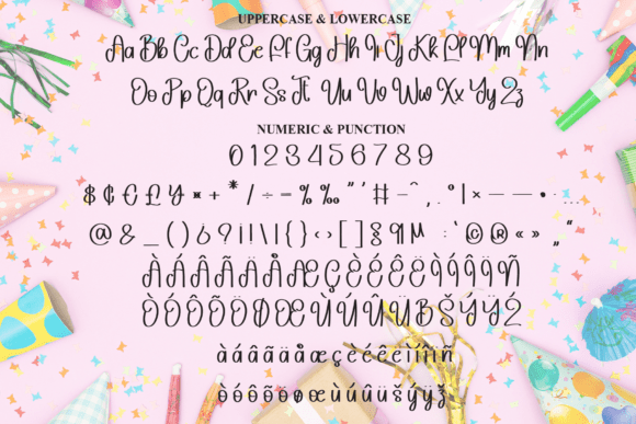 Birthday Font - Preview 6