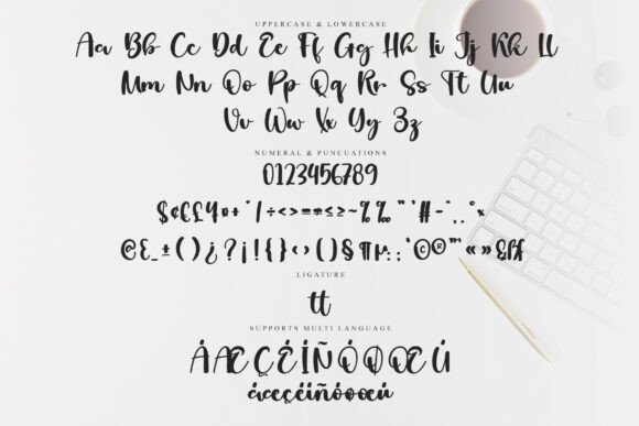 Biscuit Signature Font - Preview 5
