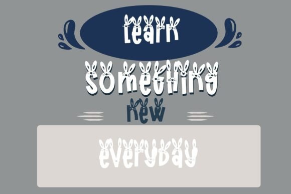 Bootleg Bunny Font - Preview 2