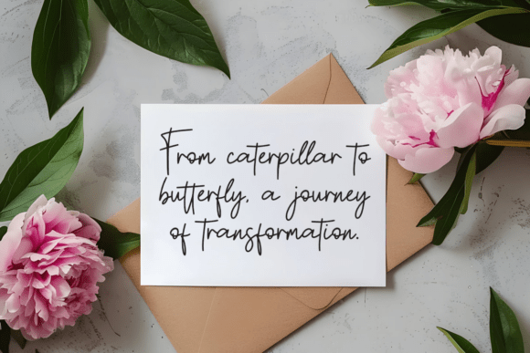 Butterfly Font - Preview 1