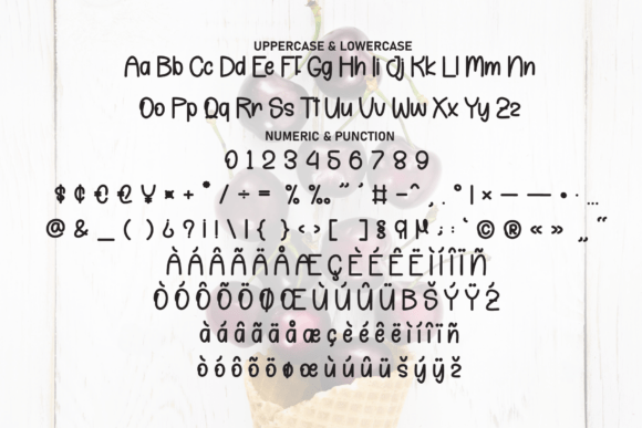 Cherry Font - Preview 6