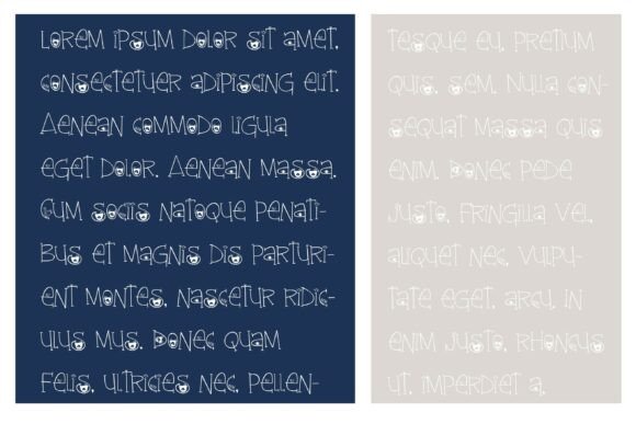 Chickfeet Font PNG with transparent background - Preview 4