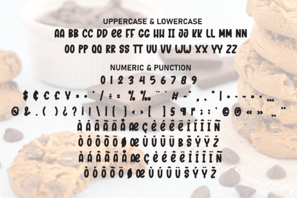 Choco Chips Font - Preview 6