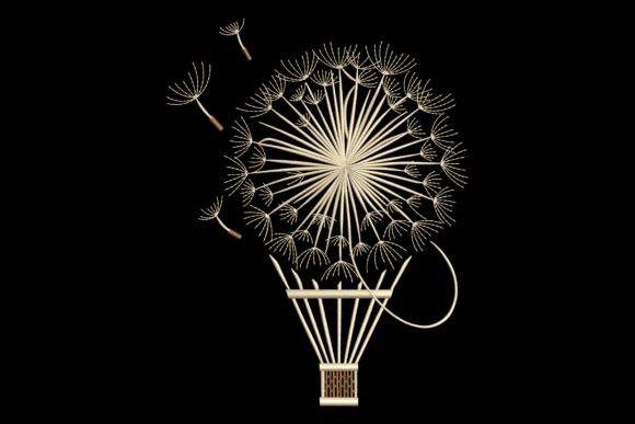 Dandelion Hot Air Balloon