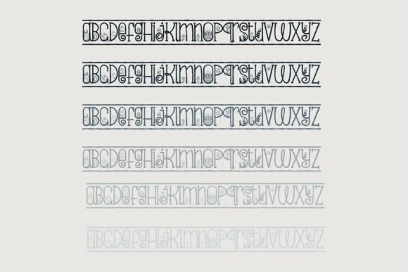 Easter Border Font - Preview 3