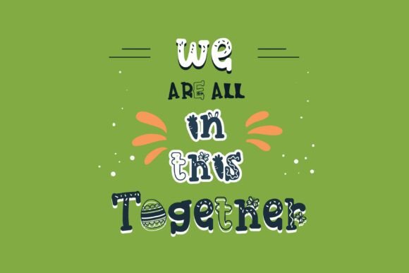 Easter Calories Galore Font - Preview 1