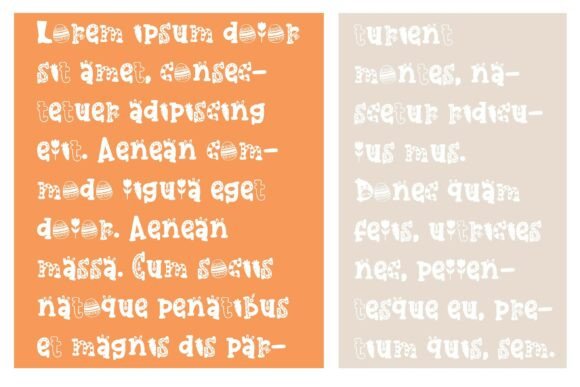 Easter Calories Galore Font - Preview 3
