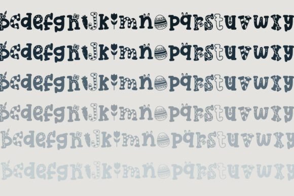 Easter Calories Galore Font - Preview 4