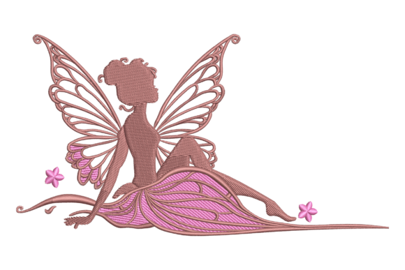 Elegant Fairy Silhouette